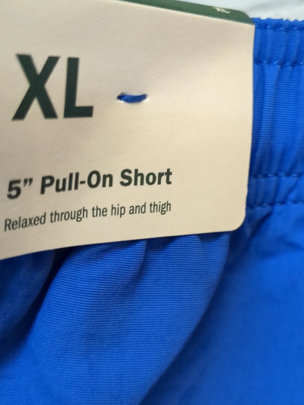 Alpine Design Bright Blue Outdoor Shorts with Logo Patch